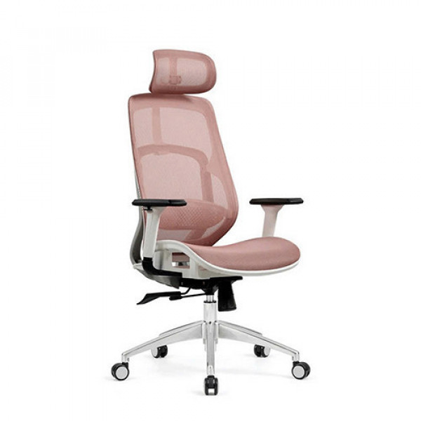 Ghế công thái học ergonomic HyperWork Airy Pink