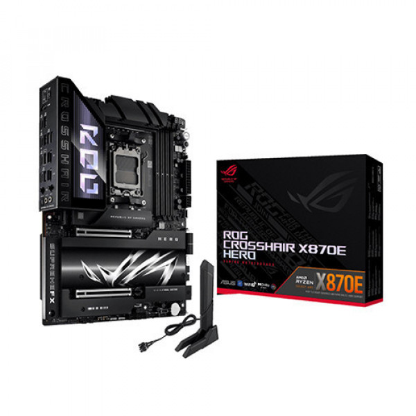 Mainboard Asus ROG CROSSHAIR X870E HERO (AMD X870/ Socket AM5/ ATX/ 4 khe ram/ DDR5/ 2.5 Gigabit LAN)