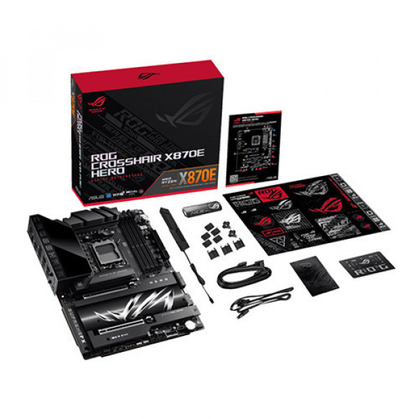 Mainboard Asus ROG CROSSHAIR X870E HERO (AMD X870/ Socket AM5/ ATX/ 4 khe ram/ DDR5/ 2.5 Gigabit LAN)