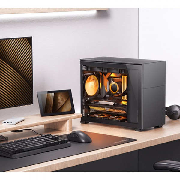 Vỏ Case JONSBO D31 STD BLACK ( MINI TOWER | MÀU ĐEN)