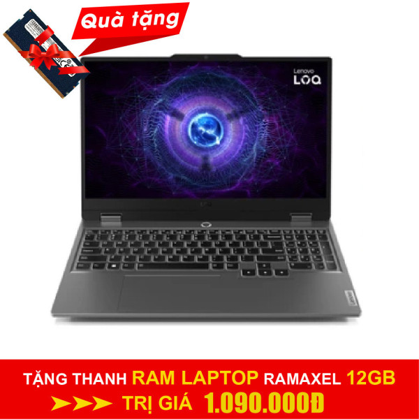Laptop Lenovo LOQ 15IAX9 83GS001QVN (Core i5-12450HX | 12GB | 512GB | RTX 4050 | 15.6 inch FHD 144Hz | Win 11 | Xám)