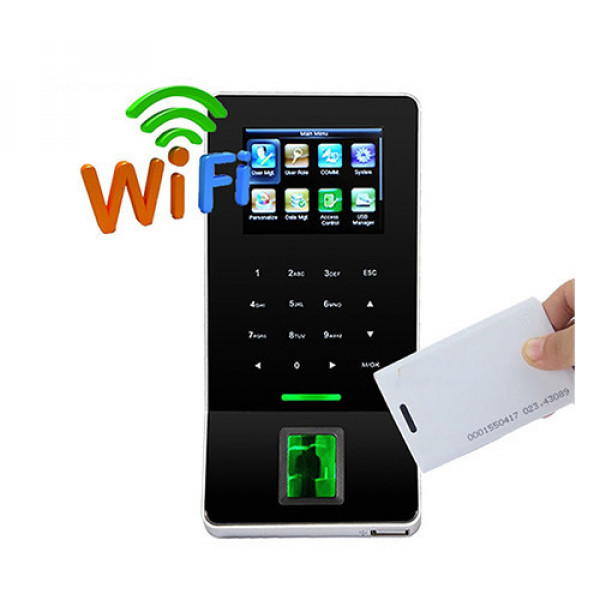 Máy chấm công vân tay thẻ Wifi ZKteco / Ronald Jack F22