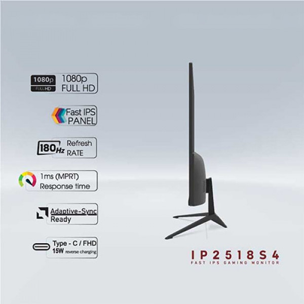 Màn Hình VSP IP2518S4 (24.5 Inch | FHD | Fast IPS | 180Hz | 1ms)