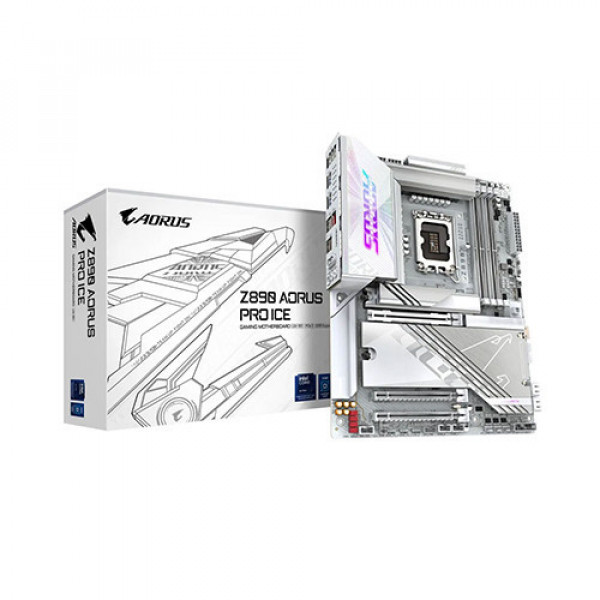 Mainboard Gigabyte Z890 AORUS PRO ICE DDR5 (Wifi+Bluetooth+Thunderbolt 4)