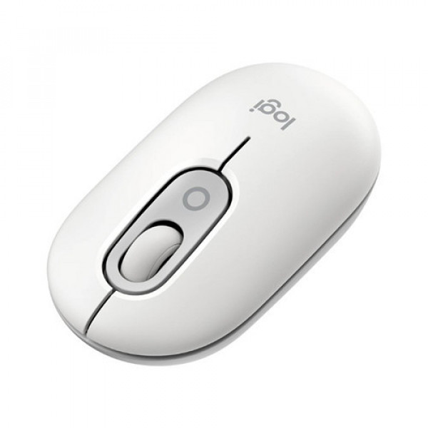 Chuột không dây Emoji Logitech POP Mouse Bluetooth màu trắng (OFF-WHITE)
