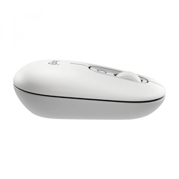 Chuột không dây Emoji Logitech POP Mouse Bluetooth màu trắng (OFF-WHITE)