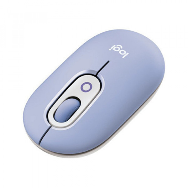 Chuột không dây Emoji Logitech POP Mouse Bluetooth màu tím (LILAC)