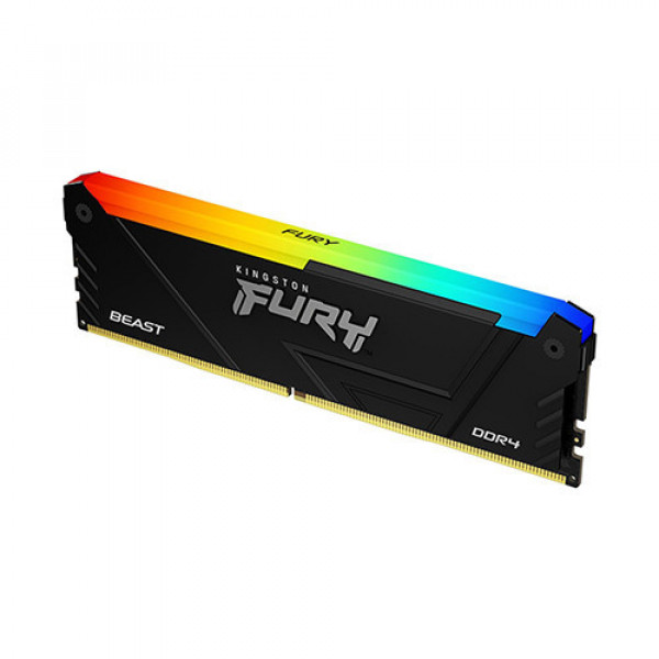 Ram Kingston FURY Beast RGB 8GB (1x8GB) DDR4 3200MHz (KF432C16BB2A/8)