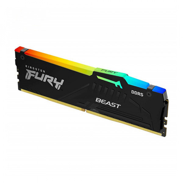 Ram Kingston FURY Beast RGB 16GB (2x8GB) DDR5 5600Mhz (KF556C40BBAK2-16)