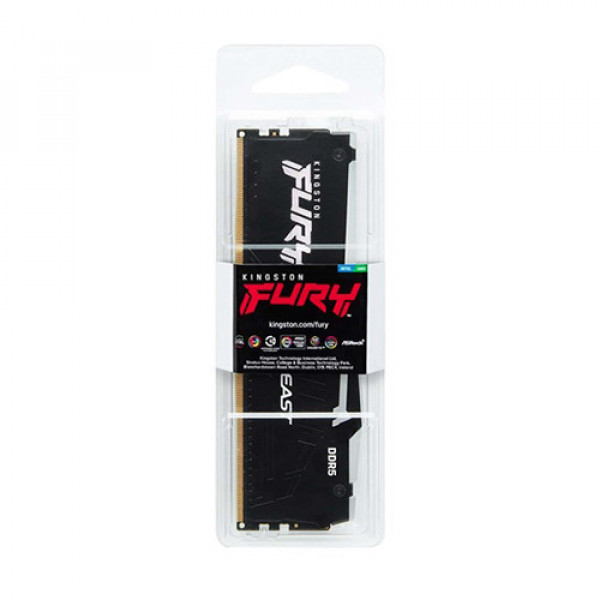 Ram Kingston FURY Beast RGB 16GB (2x8GB) DDR5 5600Mhz (KF556C40BBAK2-16)