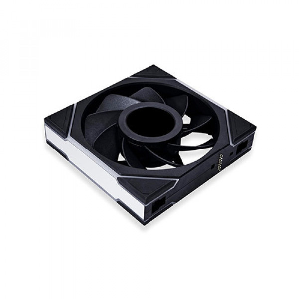 Fan Case Lian Li TL120 LCD reverse blade Single Black (Màn Hình LCD, Led Vô Cực, Đảo Chiều)
