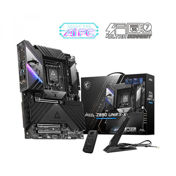 Mainboard MSI MEG Z890 UNIFY-X DDR5 (Wifi+Bluetooth+Thunderbolt 4)