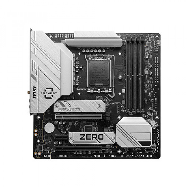 Mainboard MSI B760M PROJECT ZERO DDR5 (Wifi+Bluetooth)