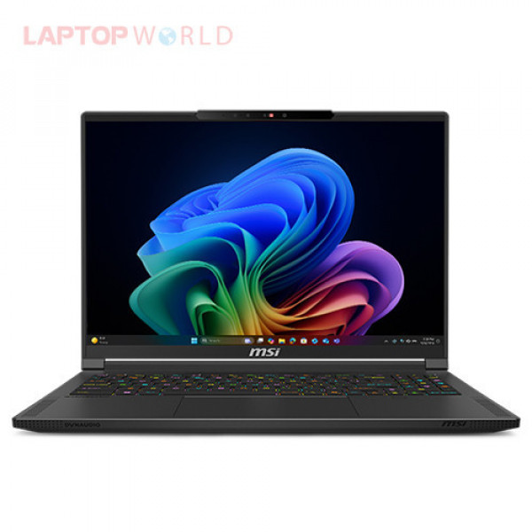 Laptop MSI Stealth A16 AI+ A3XVGG 208VN (Ryzen™ AI 9 HX 370 | 32GB | 2TB | RTX 4070 | 16 inch UHD+ 120Hz | Win 11 | Đen)