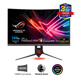 Màn hình Asus ROG Strix XG32VQ 32 inch WQHD HDR 144Hz Aura Sync FreeSync2 Cong