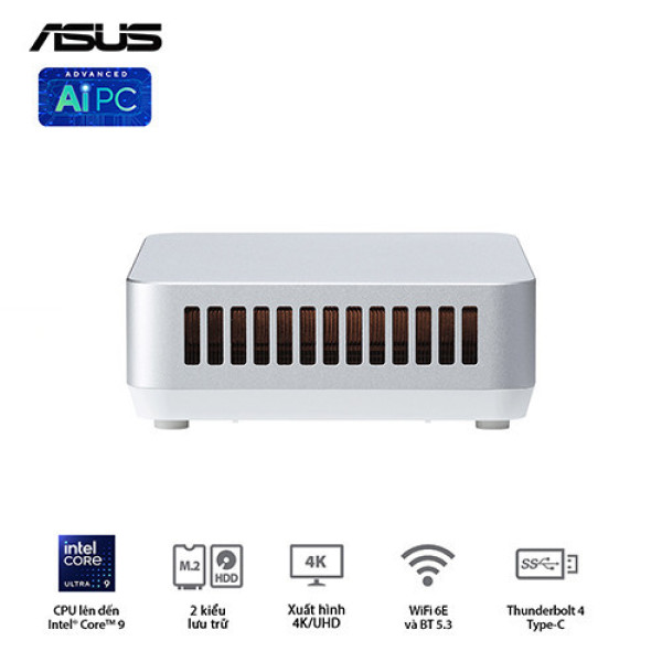 PC Mini Asus NUC 14 Pro Plus RNUC14RVSU500001I (Ultra 5 125H, Arc Graphics)