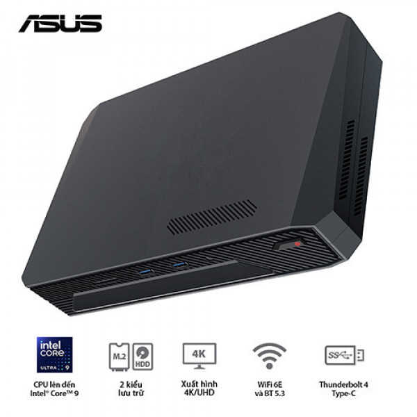 PC Mini Asus ROG NUC RNUC14SRKU910001I (Ultra 9 185H, RTX 4070)