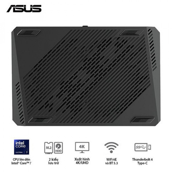 PC Mini Asus ROG NUC RNUC14SRKU710001I (Ultra 7 155H, RTX 4060)