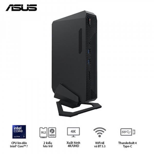 PC Mini Asus ROG NUC RNUC14SRKU710001I (Ultra 7 155H, RTX 4060)