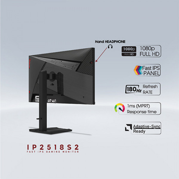 Màn hình VSP IP2518S2 (24.5 inch | FHD | Fast IPS | 180Hz | 1ms)