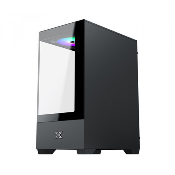 Vỏ Case Xigmatek VIEW II 3F Black EN46247 ( Matx, 3 Fan, Case Bể cá)