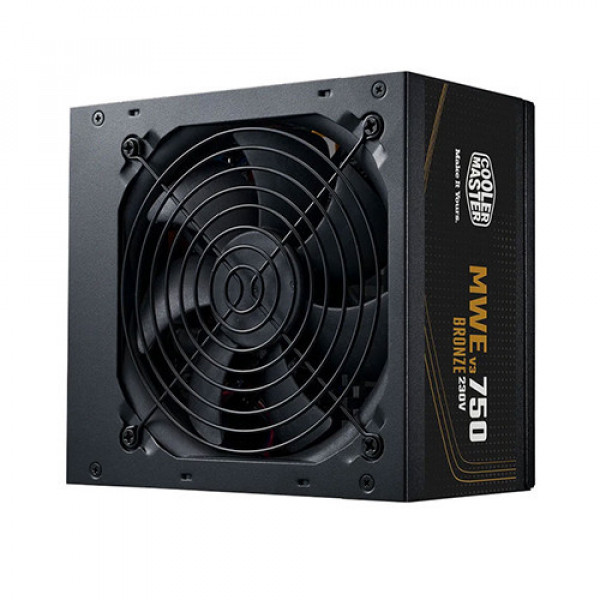 Nguồn máy tính Cooler master MWE BRONZE 750 V3 230V A/EU CABLE 750W ATX 3.1 (MPE-7501-ACABW-3B)