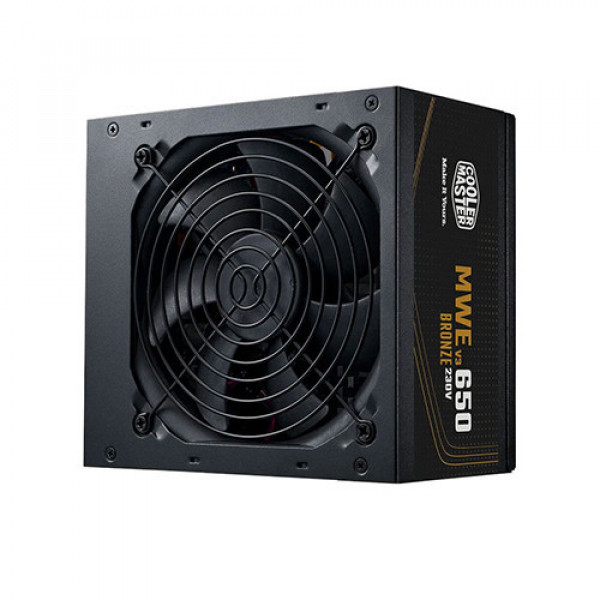 Nguồn máy tính Cooler master MWE BRONZE 650 V3 230V A/EU CABLE 650W ATX 3.1 (MPE-6501-ACABW-3B)