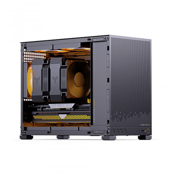 Vỏ Case Jonsbo D32 STD Black (mATX, Màu Đen)