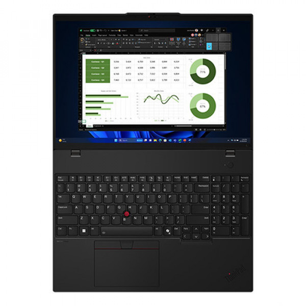 Laptop Lenovo ThinkPad L16 Gen 1 21L3003LVA (Ultra 7 155U | 16GB | 512GB | Intel® Arc™ Graphics | 16 inch WUXGA | No OS | Đen)