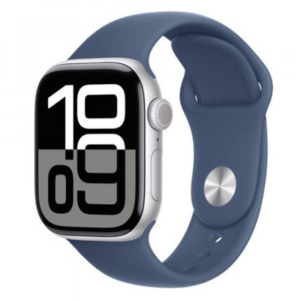 Apple Watch Series 10 Aluminum 42mm GPS + Cellular Silver - Denim (Apple VN)