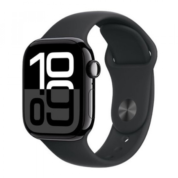 Apple Watch Series 10 Aluminum 46mm GPS + Cellular Glossy Black-Black (Apple VN)