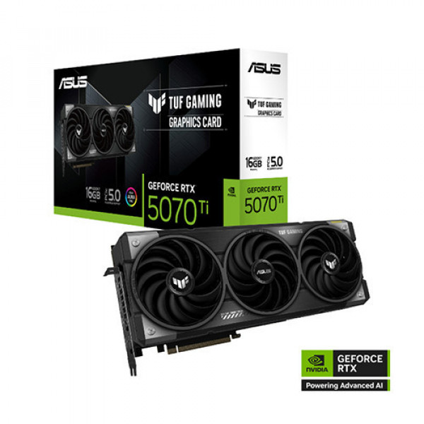 VGA Asus TUF Gaming RTX 5070 Ti 16GB GDDR7