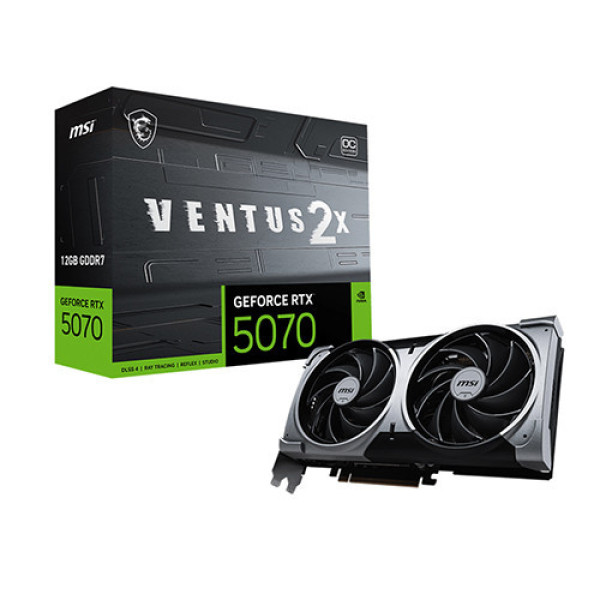 VGA MSI RTX 5070 12GB VENTUS 2X OC