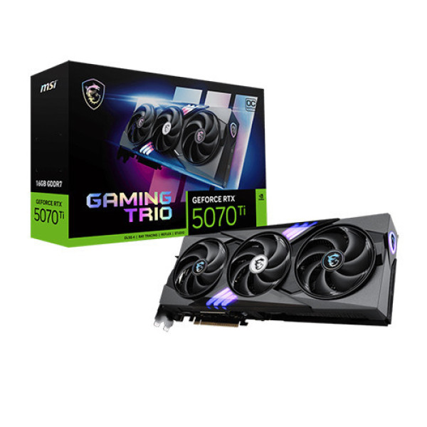 VGA MSI RTX 5070 Ti 16GB GAMING TRIO OC PLUS