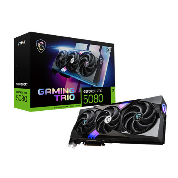 VGA MSI RTX 5080 16GB GAMING TRIO OC