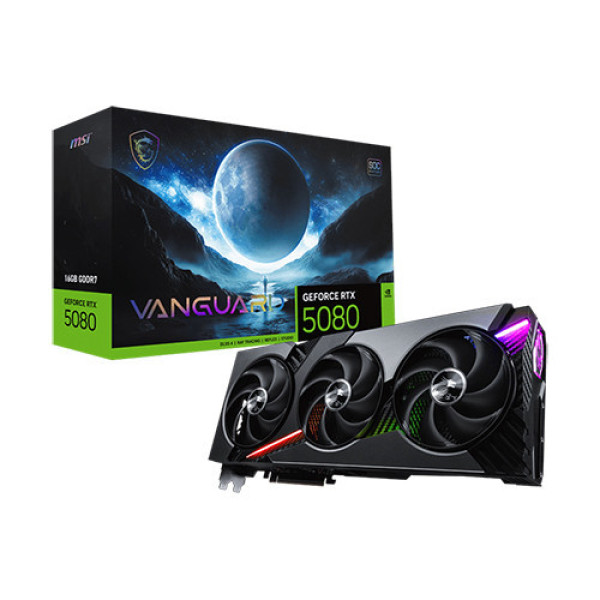 VGA MSI RTX 5080 16GB VANGUARD SOC