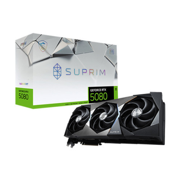 VGA MSI RTX 5080 16GB SUPRIM SOC