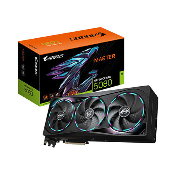 VGA Gigabyte RTX 5080 AORUS MASTER 16GB (N5080AORUS M-16GD)