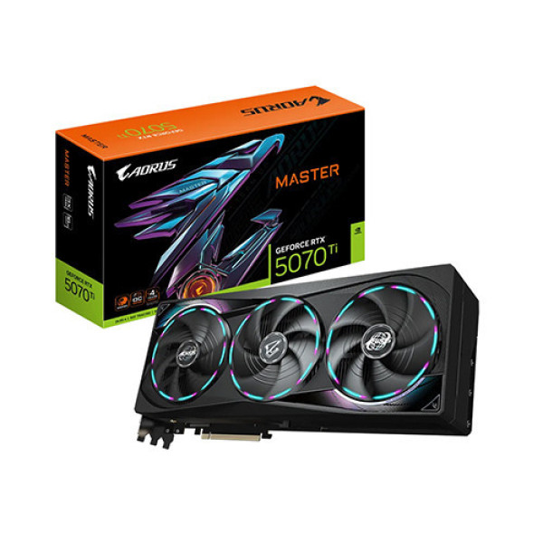VGA Gigabyte AORUS RTX 5070 Ti MASTER 16GB (N507TAORUS M-16GD)