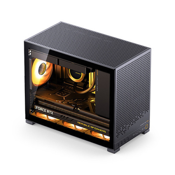 Vỏ Case Jonsbo D32 Pro Black (Mini Matx, Màu Đen)