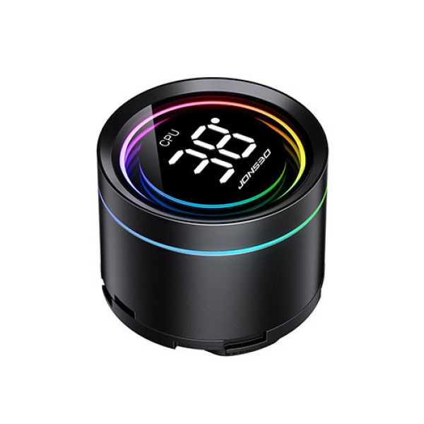 Tản nhiệt nước AIO Jonsbo TH-240 Black (ARGB, Hiển thị nhiệt độ)