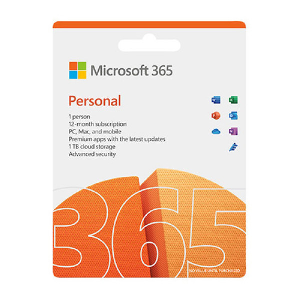 Phần mềm Office Microsoft 365 Personal QQ2-01896 (1 người/ 5 thiết bị/ 12 tháng)