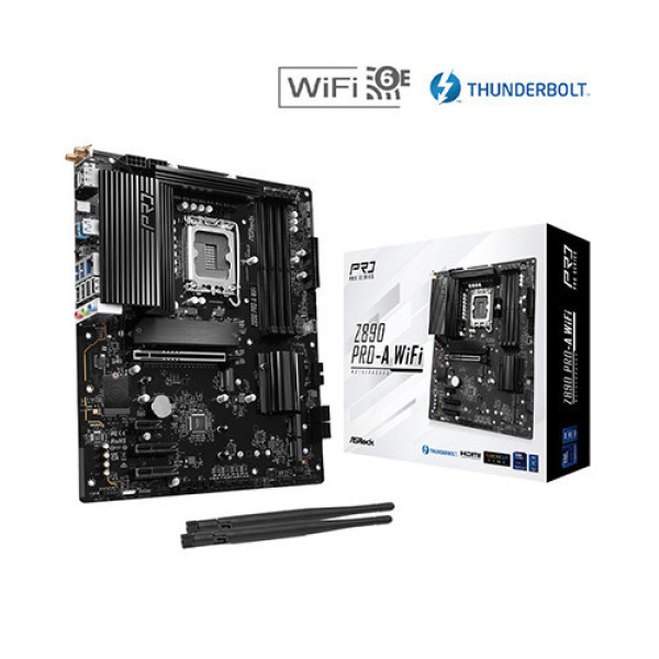 Mainboard Asrock Z890 Pro-A WiFi DDR5 (Wifi+Bluetooth+Thunderbolt 4)