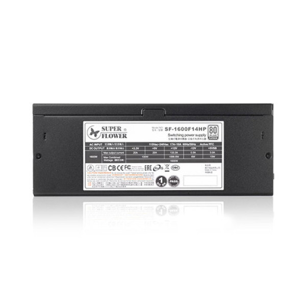 Nguồn máy tính SuperFlower Leadex Platinum 1600W 80 Plus Platinum (SF-1600F14HP)