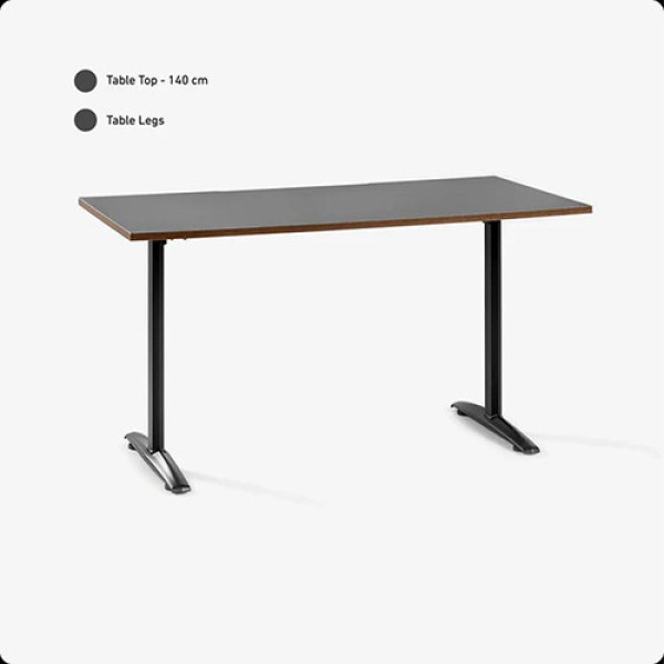 Khung bàn HyperWork Core Desk HPW-DK01-BLK-V1-1 Đen (Chưa bao gồm mặt bàn)