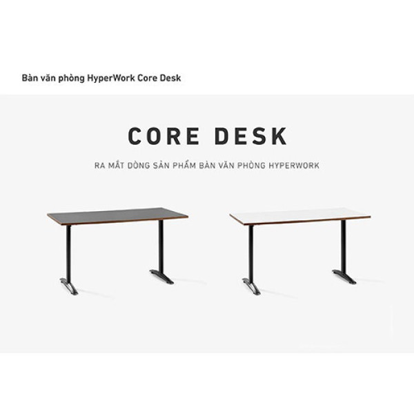 Khung bàn HyperWork Core Desk HPW-DK01-BLK-V1-1 Đen (Chưa bao gồm mặt bàn)