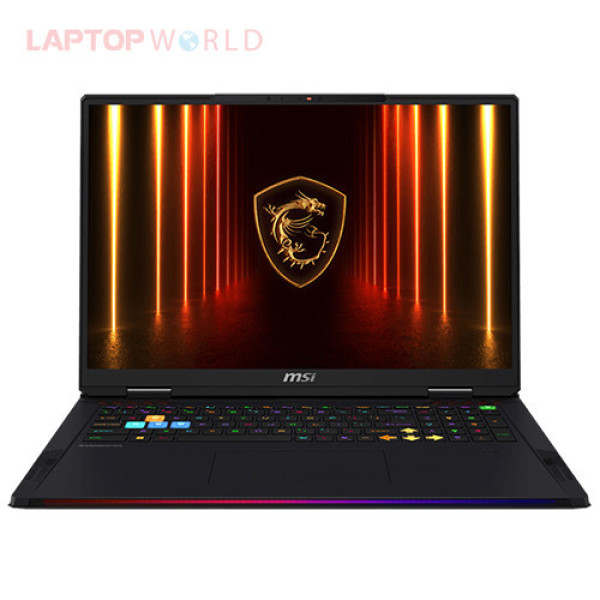 Laptop MSI Raider 18 HX AI A2XWIG 033VN (Ultra 9 275HX | 64GB | 4TB | RTX 5080 | 18inch UHD+ 120Hz | Win 11 | Đen) 