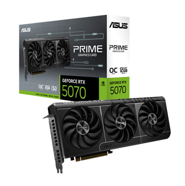 VGA ASUS PRIME RTX 5070 12GB GDDR7 OC Edition (PRIME-RTX5070-O12G)
