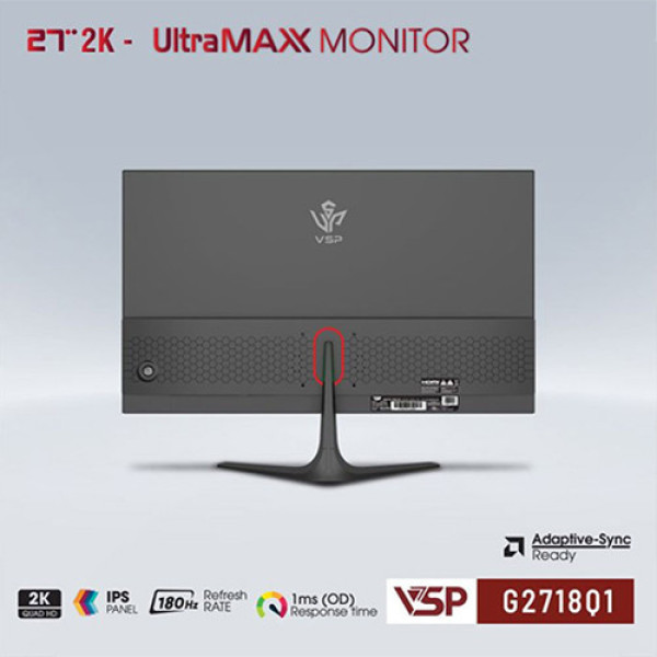 Màn hình VSP G2718Q1 (27 inch | QHD | IPS | 180Hz | 1ms)