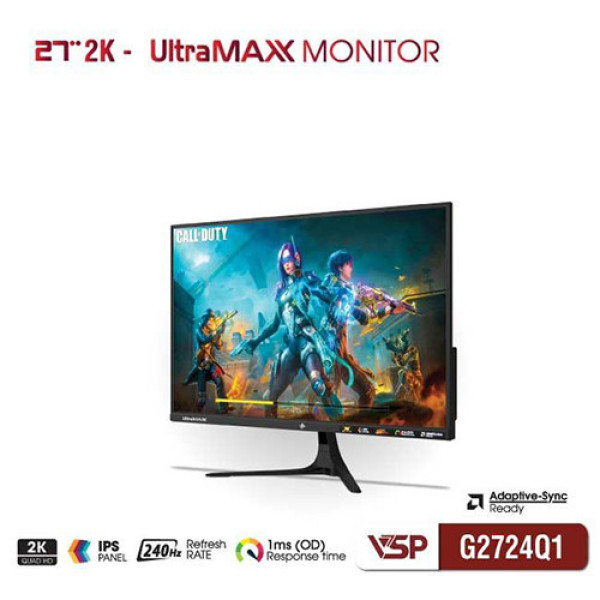 Màn hình VSP G2724Q1 (27 inch | QHD | IPS | 240Hz | 1ms)